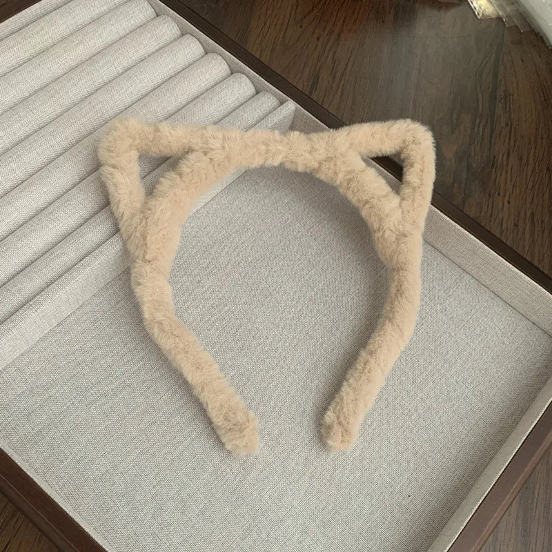 Plush Cat Ear Headband