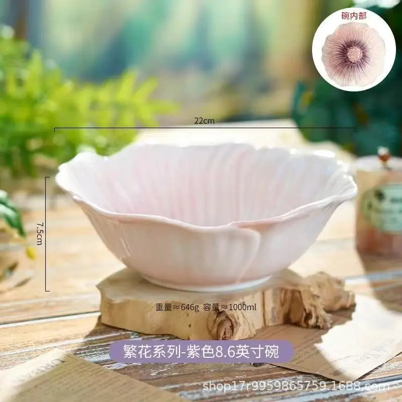 Ceramic Flower Set
