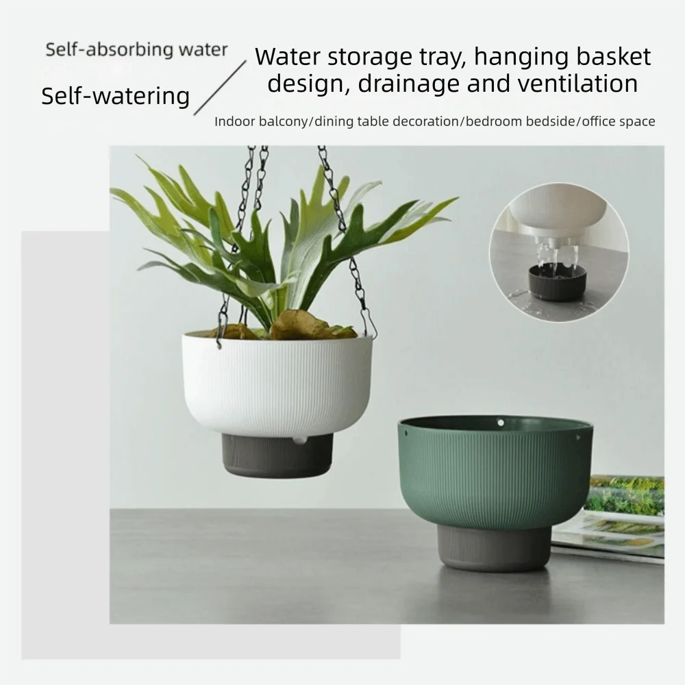 Self Watering Hanging Flower Pots