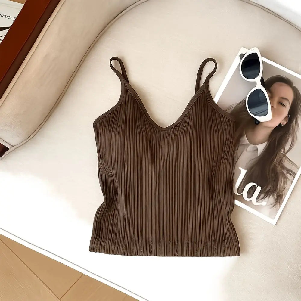 V-neck Camisole Top