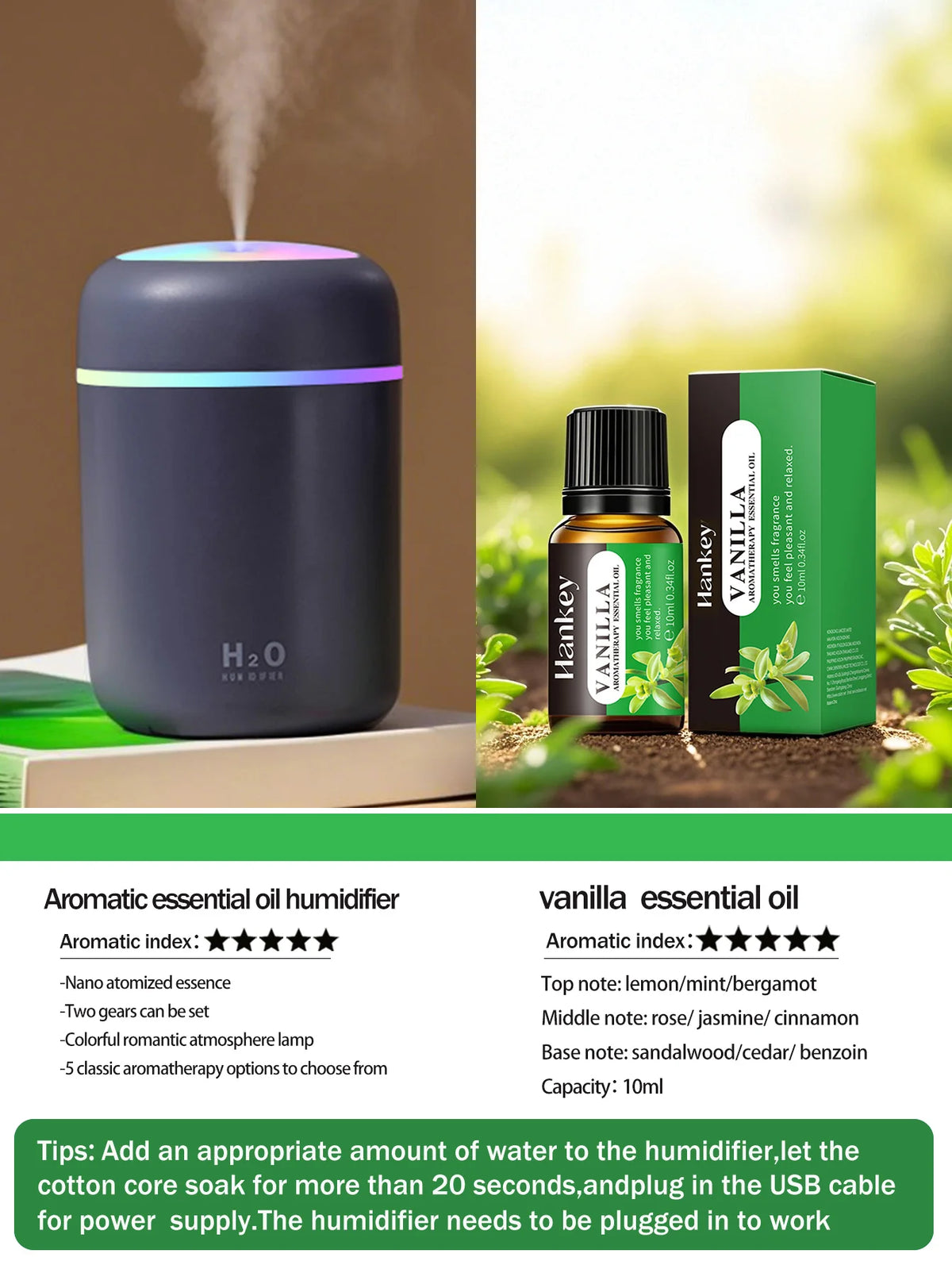 300ml Aromatherapy Diffuser
