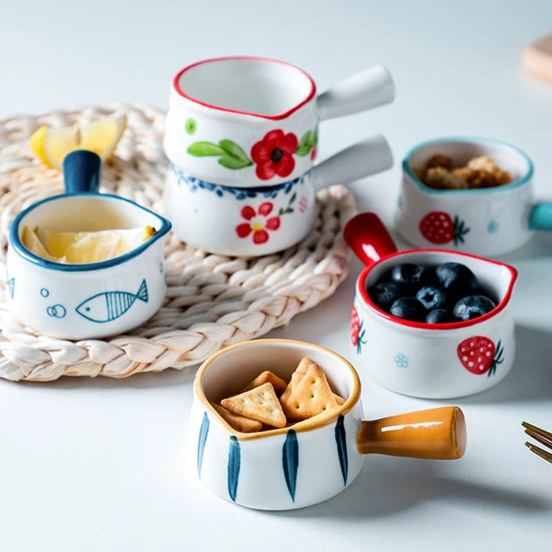 Mini Ceramic Milk Cup