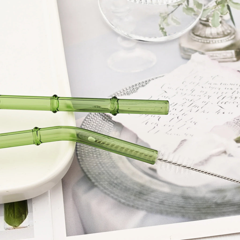 Bamboo Drinking Glass Straws