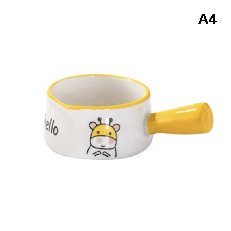 Mini Ceramic Milk Cup