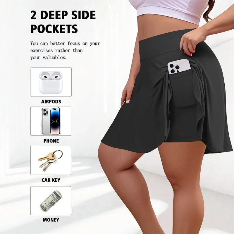 Pocket Short Skirt