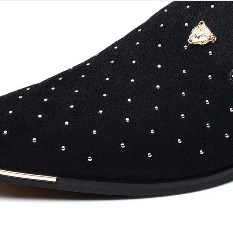 Suede Loafers