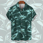 Marine Animal Print Top