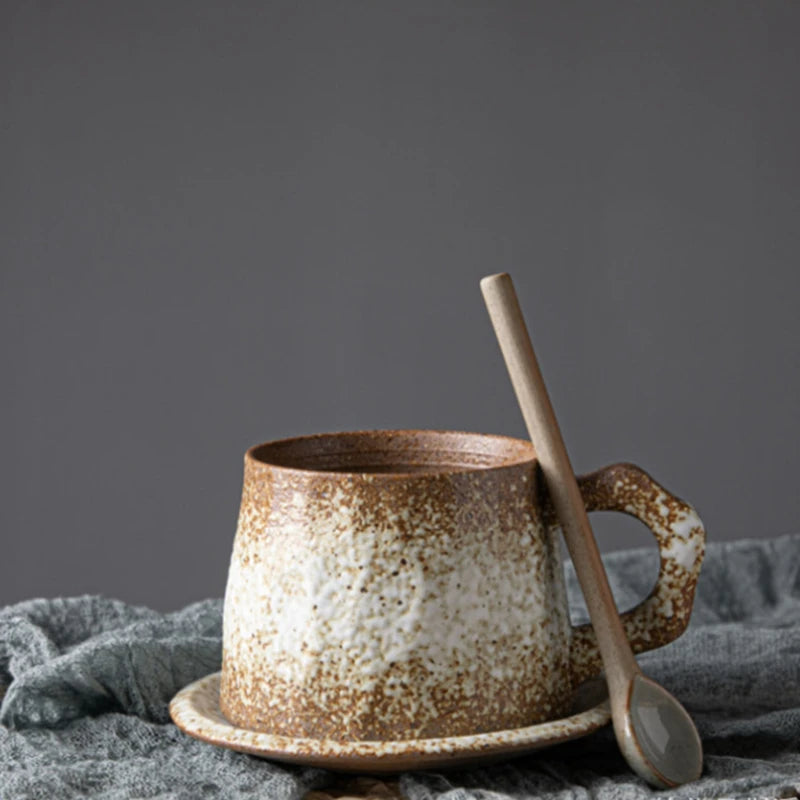 Vintage Japanese Ceramic Small Spoon