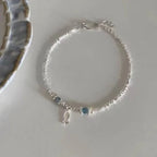 Sparkling Cherry Blossoms Butterfly Bracelet