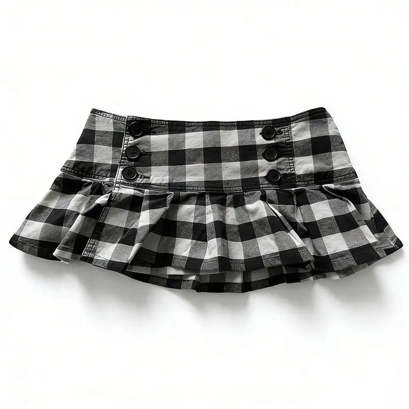 Pleated Mini Skirt