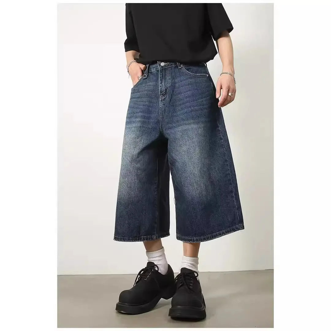 Baggy Denim Shorts