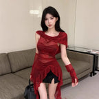 Mesh See Through Top