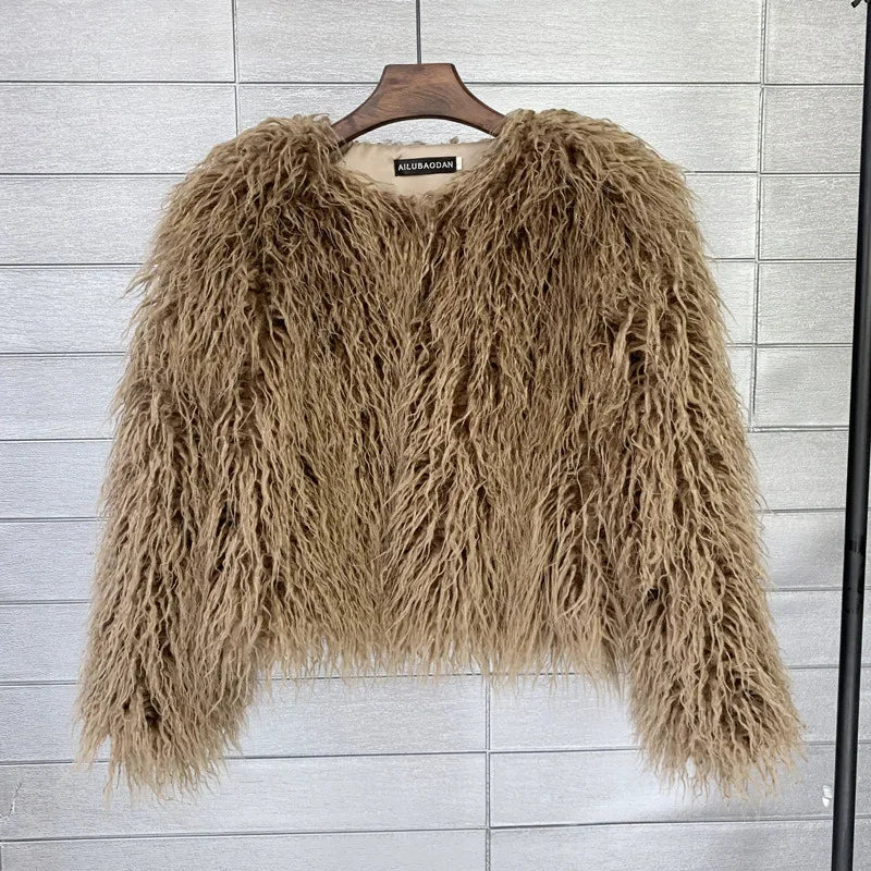 Faux Fur Coat