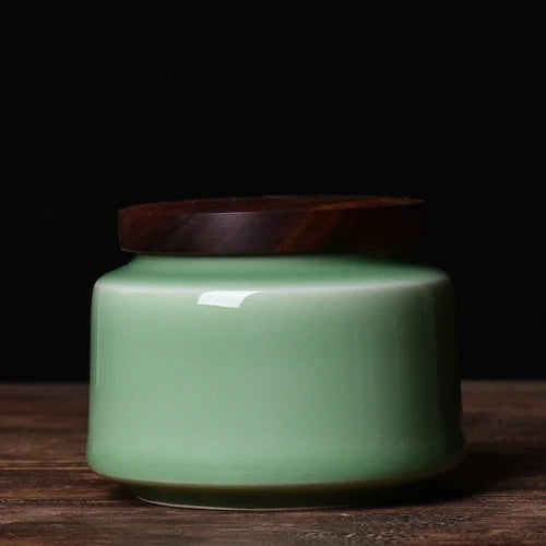 Exquisite Ceramic Tea Jar