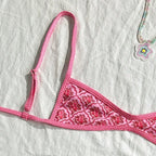 Bikini de moda con estampado floral para mujer, traje de baño de dos piezas, conjunto de bikini, bañador, купальник женский