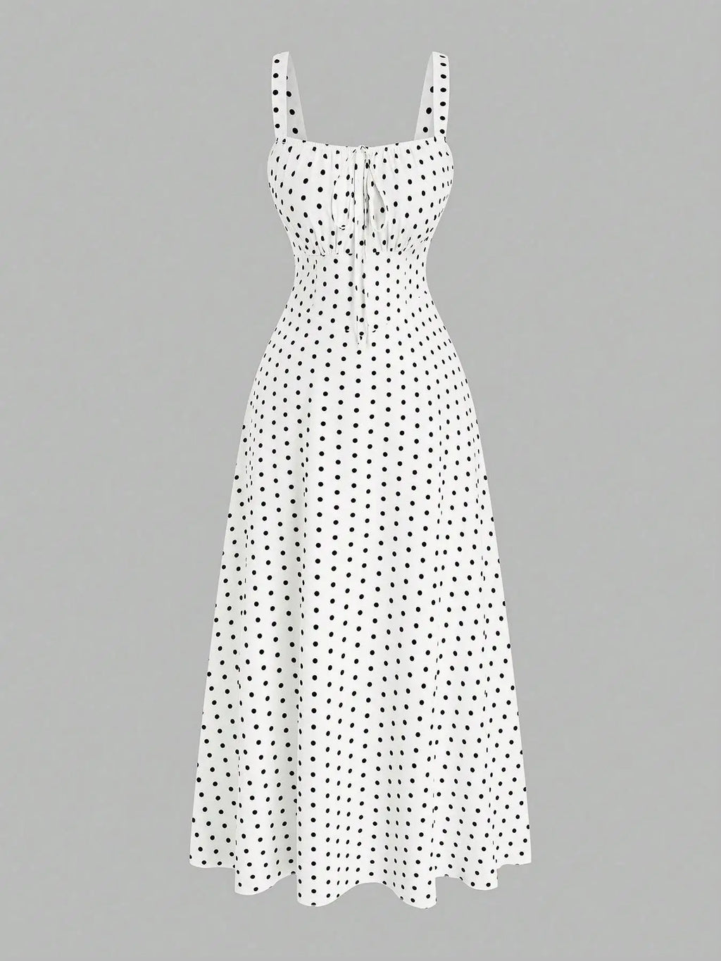 Polka Dot Print Dress