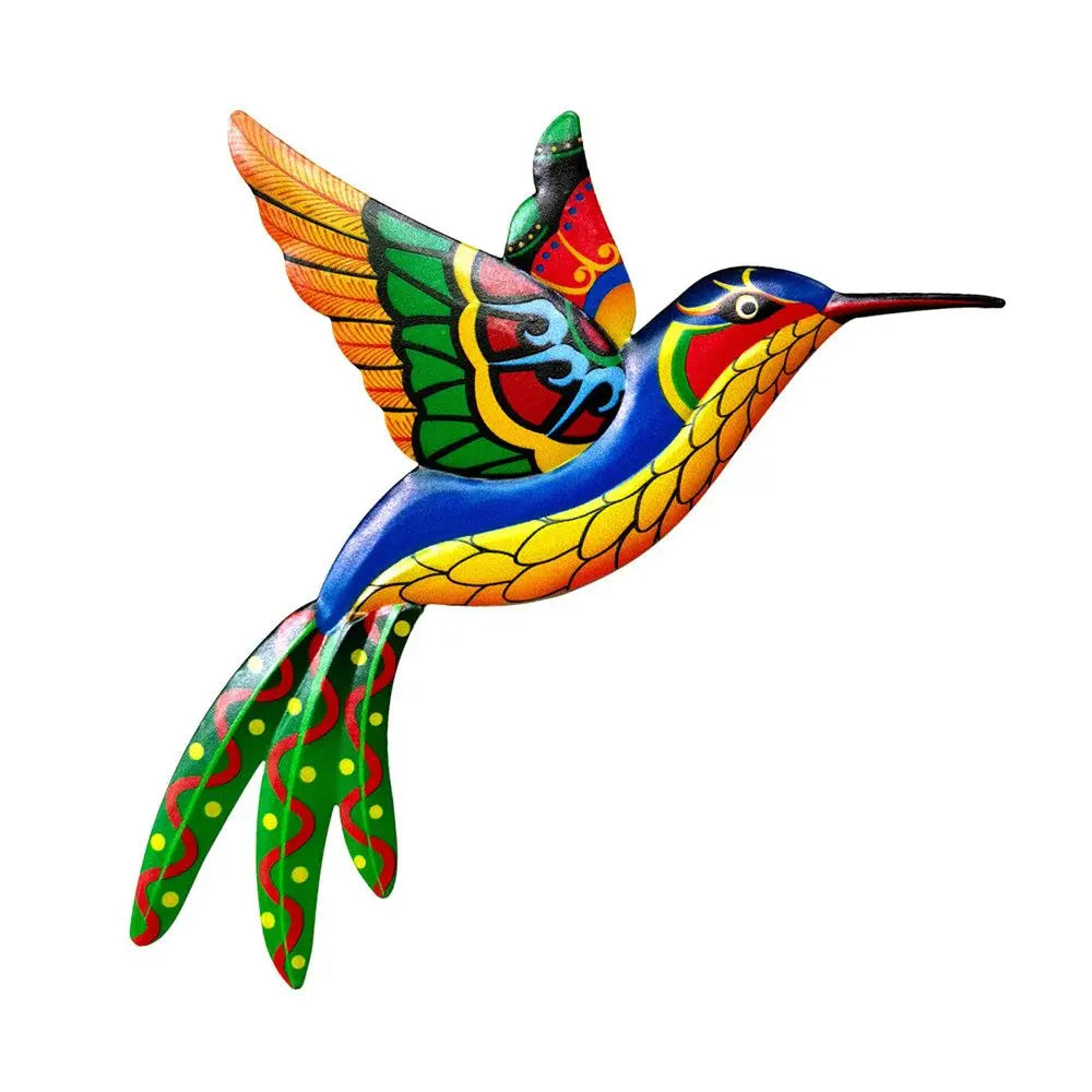 Metal Hummingbird Bird Wall Artwork