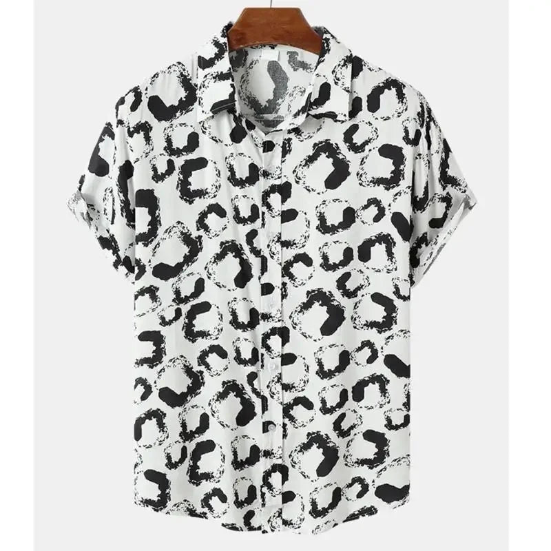 3d printed leopard print shirt