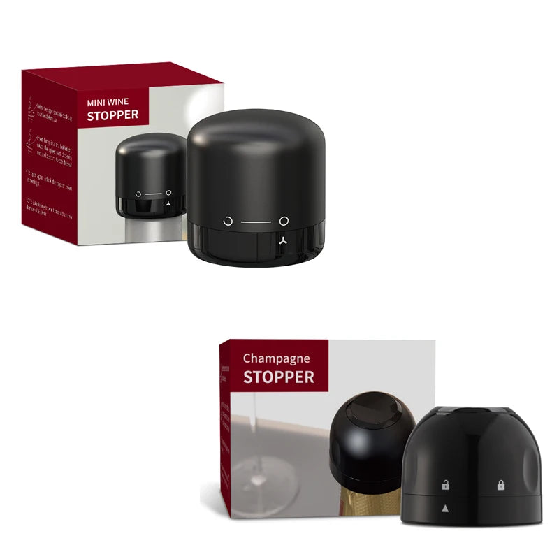 1/2Pcs Vacuum Red Wine Bottle Cap Stopper