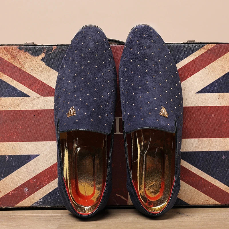 Suede Loafers