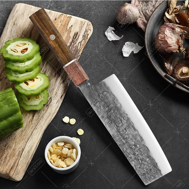 Hand Forged Santoku Knife
