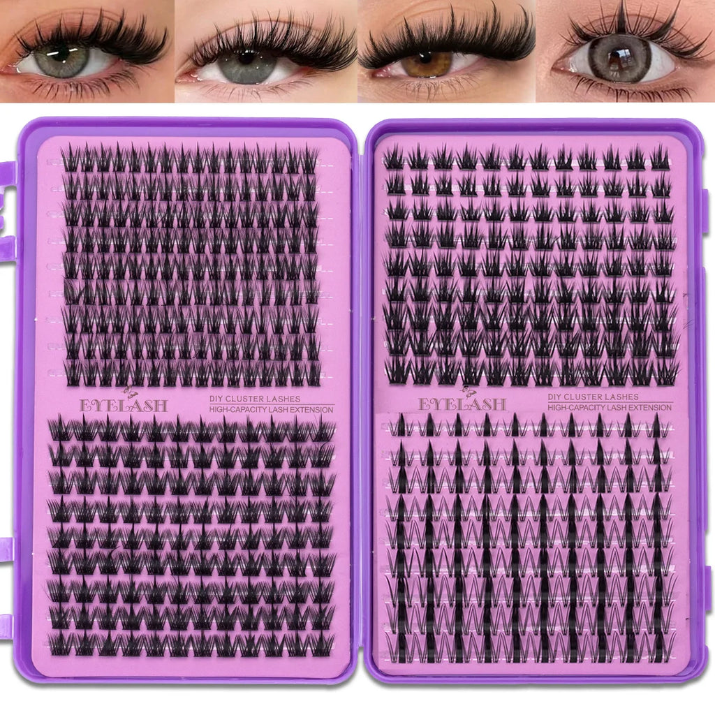 Eyelashes Clusters