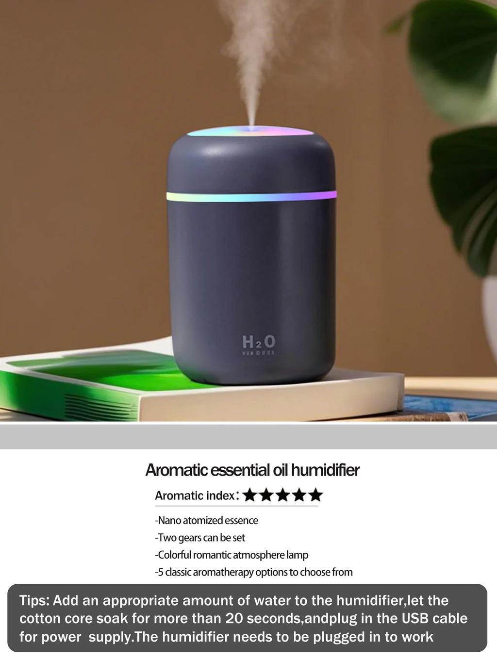 300ml Aromatherapy Diffuser