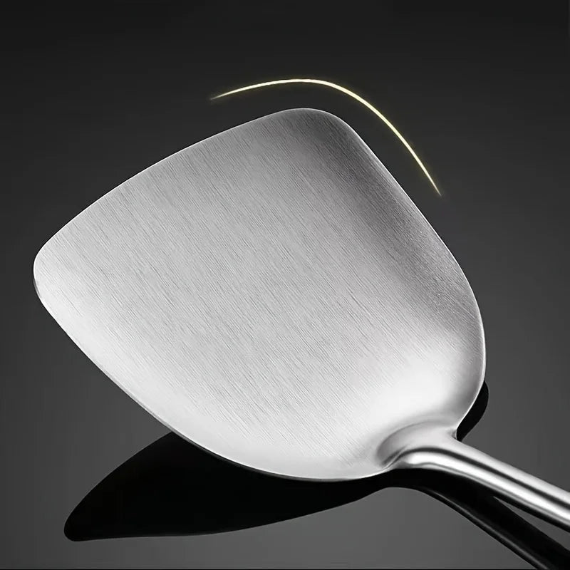 Stainless Steel Extended Spoon-Potula with Rosewood Handle