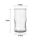 Bamboo Knot Glass Transparent Mug