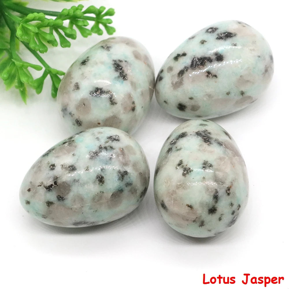 22x30mm Egg Crafts Natural Stone Healing Crystal