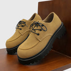 Thick-Soled Derby Work Boots