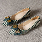 Rivet Pointed Toe Shoes