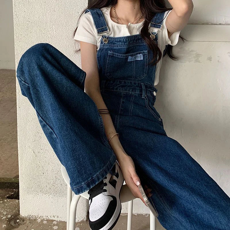 Denim Overalls