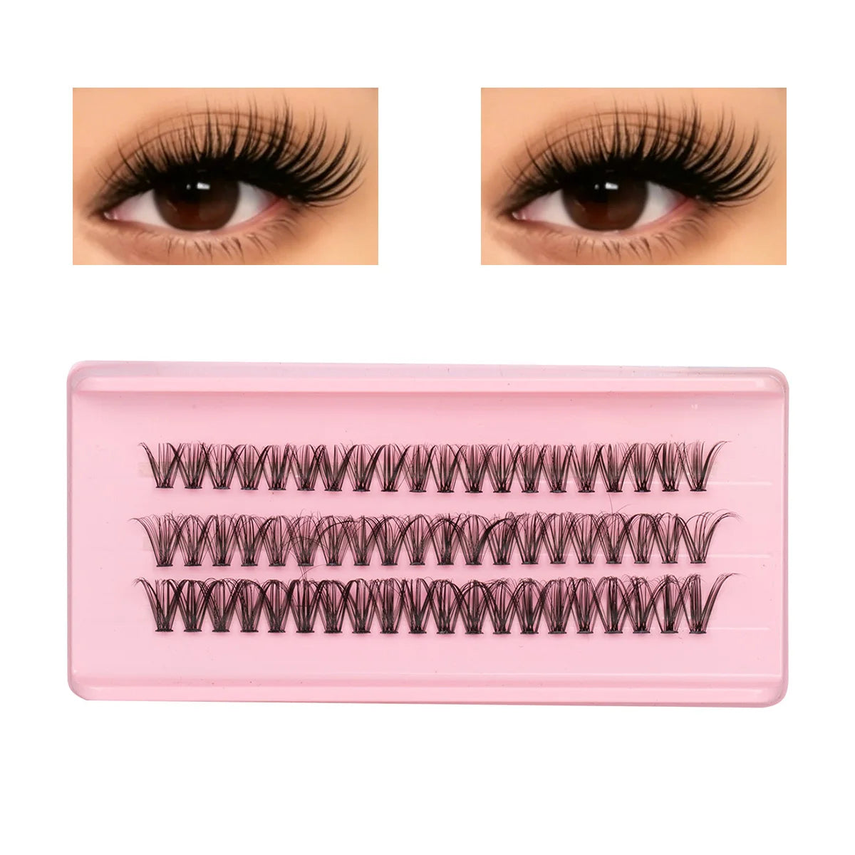 Eyelashes Clusters