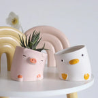 Cartoon Animal Small Flower Pots