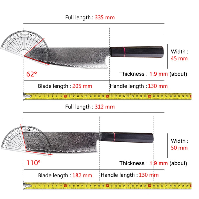 Damascus Steel Kitchen Knife