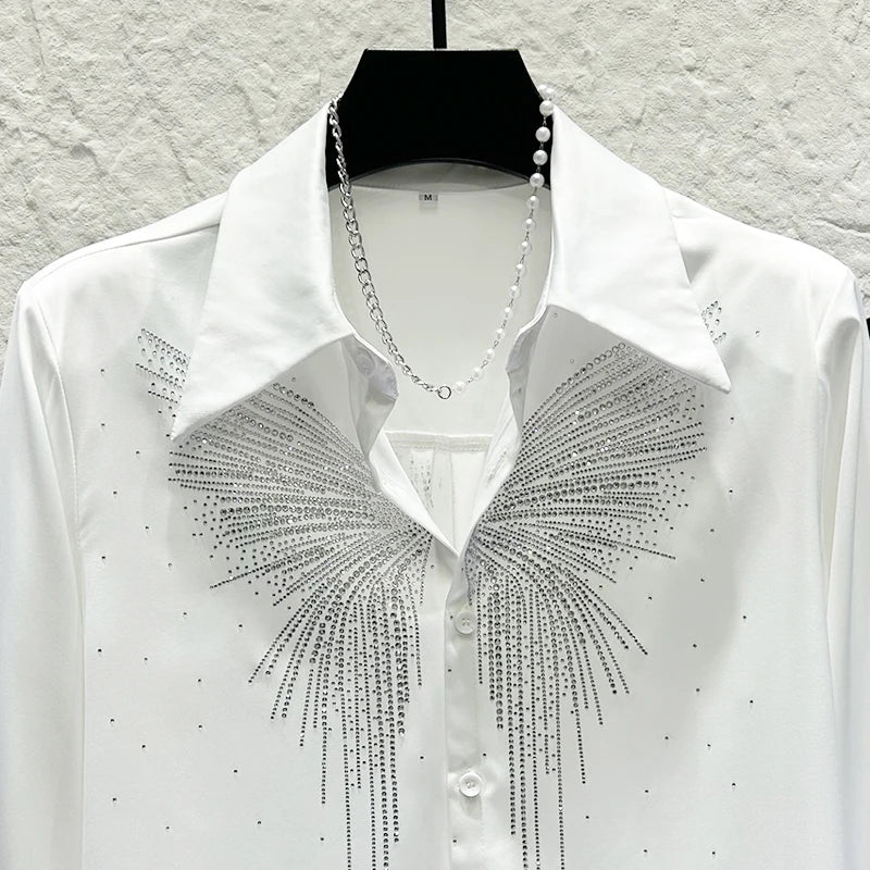 Butterfly Rhinestone Shirt