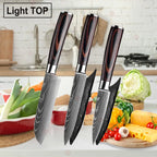 Santoku Cleaver Slicing Utility Chef Knife