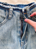 SINGREINY Pantalones vaqueros de moda estilo coreano para otoño de 2025, cintura alta, básicos, empalmados, casuales, pantalones largos, vaqueros lavados vintage sencillos