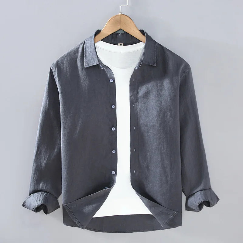Linen Long Sleeve Shirt