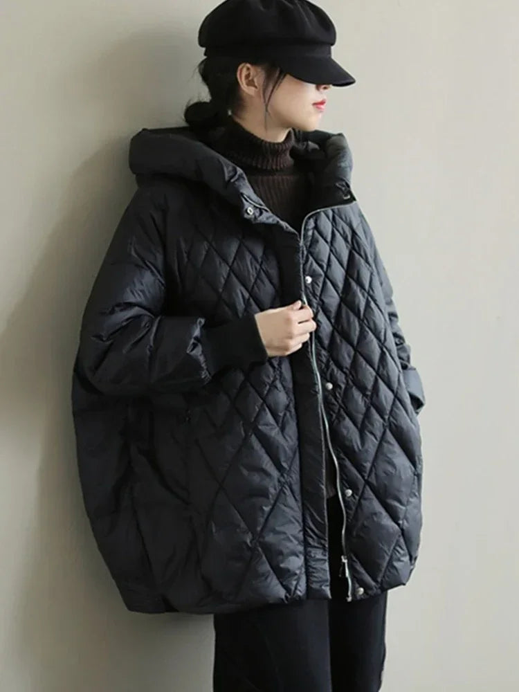 Hooded Loose Parka