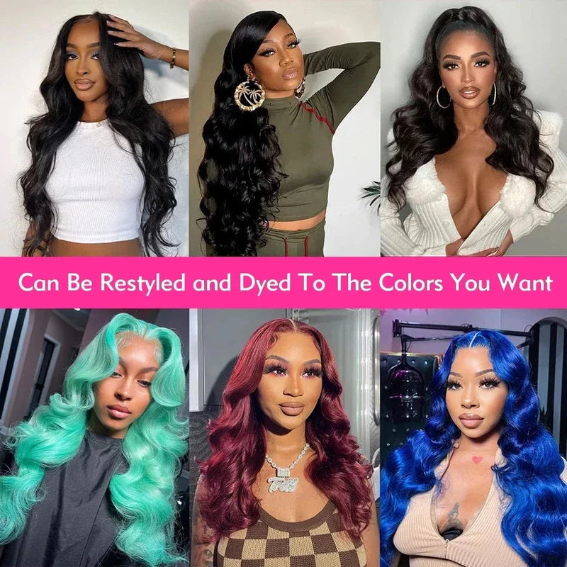 Raw Peruvian Body Wave Lace Front Human Hair Wig