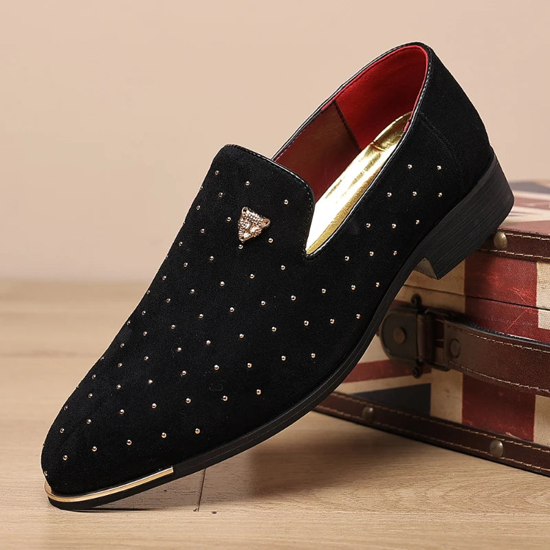 Suede Loafers