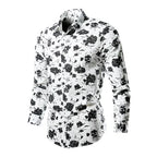 Flower Pattern 3D Print Shirt