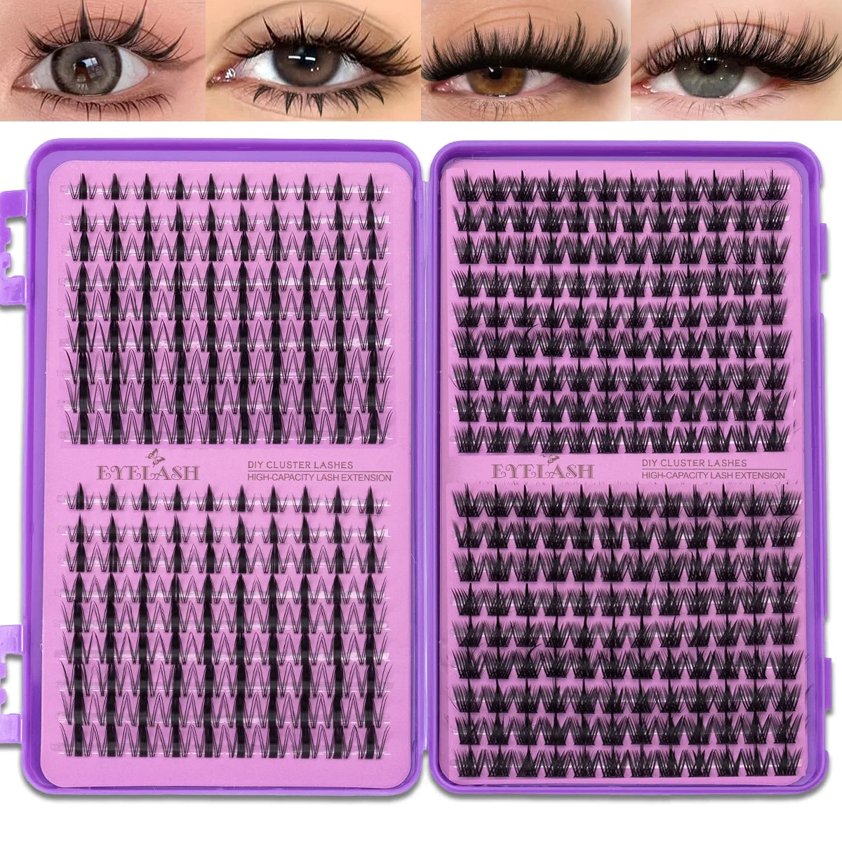 Eyelashes Clusters
