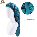 Long Satin Bonnet