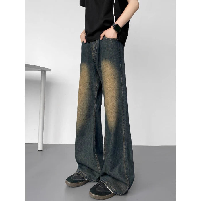 Washed Distressed Jeans
