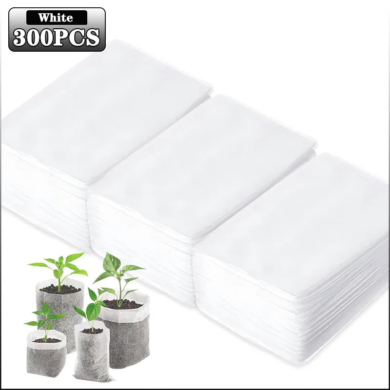 100-1000PCS Biodegradable Seedling Bags