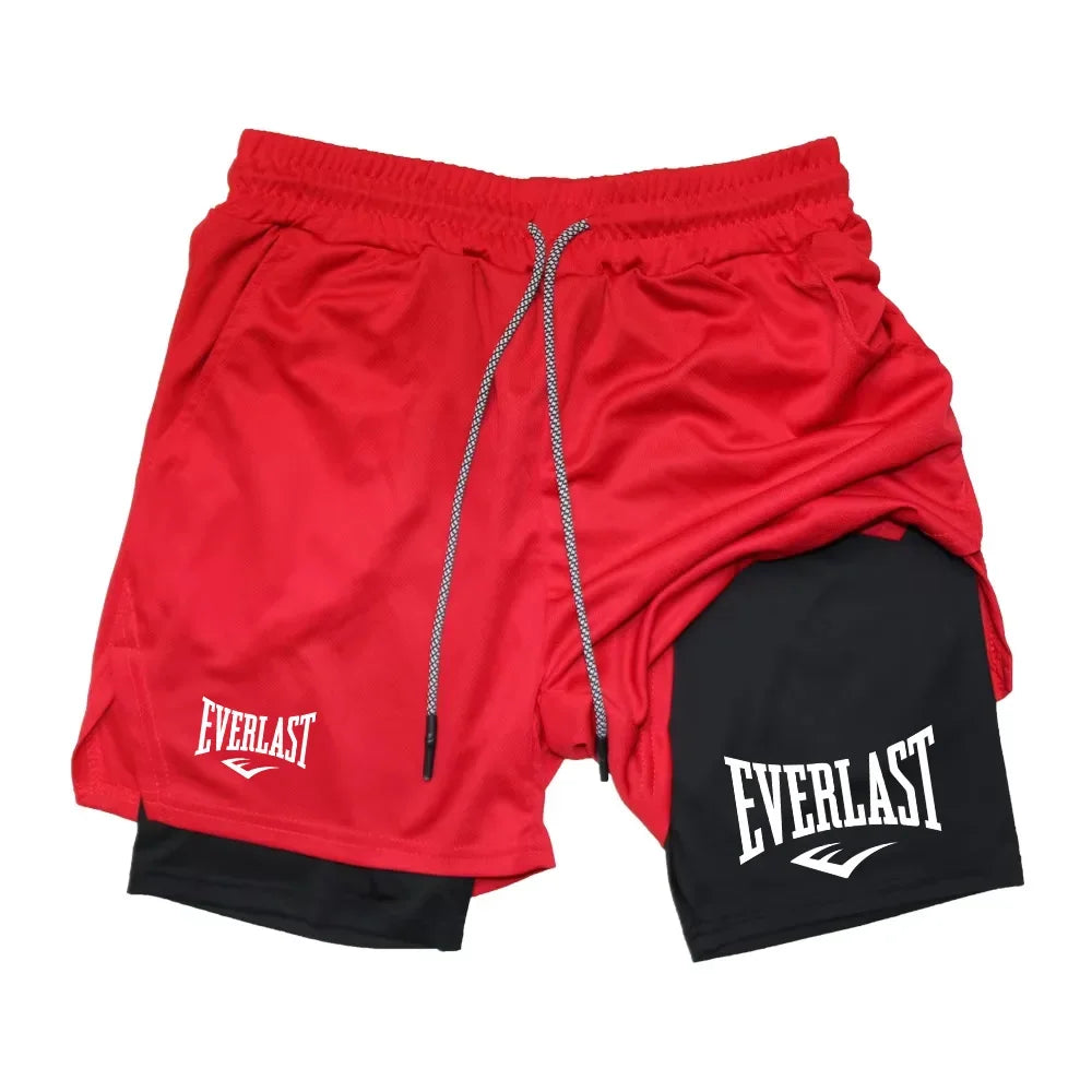 2 in 1 Double-deck Sport Shorts