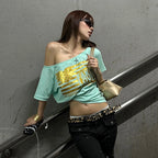 Off Shoulder T-shirt